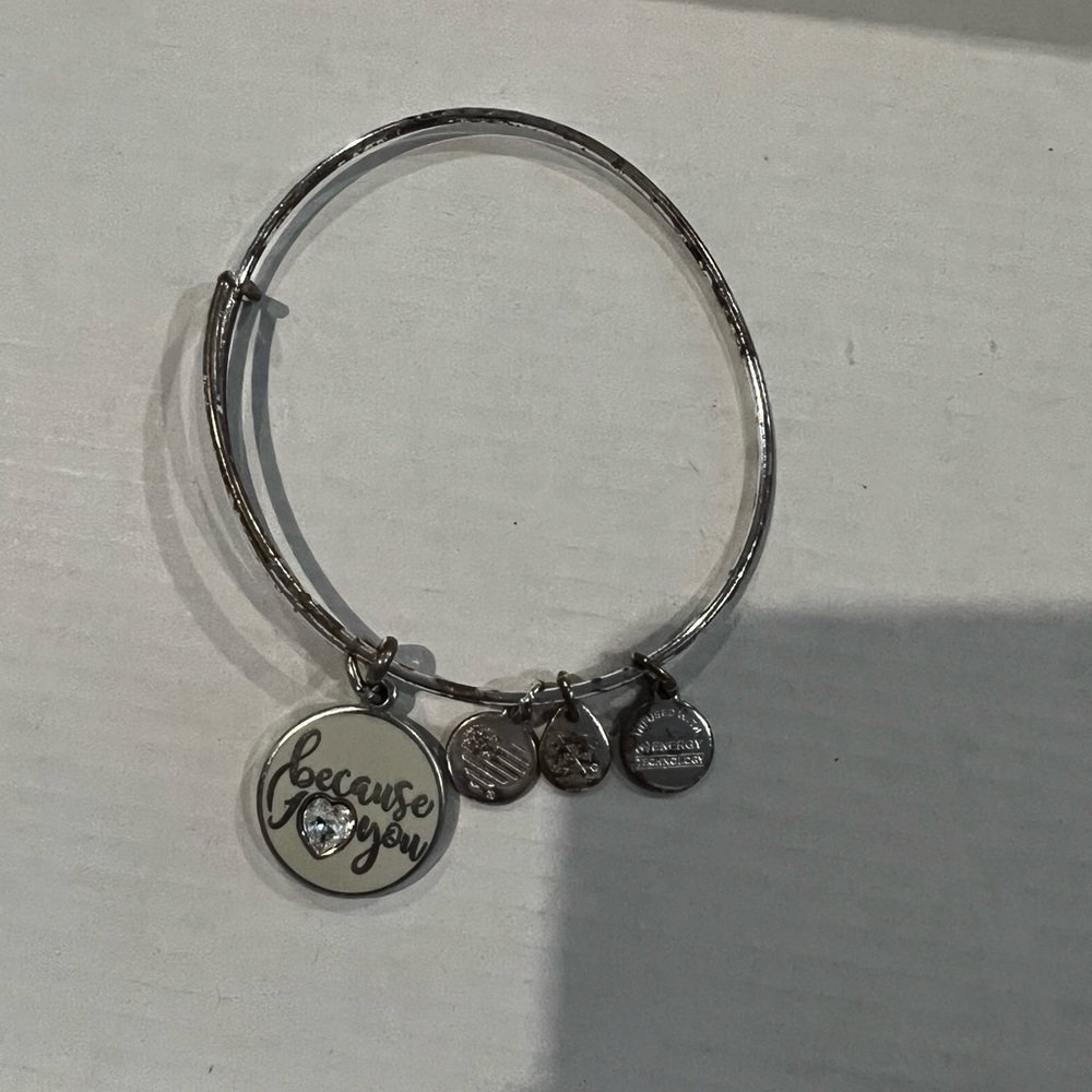 Because I love you Alex and ani bracelet